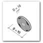 Disco Fixação Cargas Leves ECOFIX PP  90x10mm