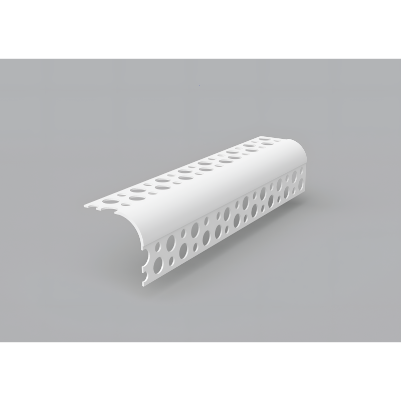 Perfil em PVC p/Remate Canto Redondo 40mm