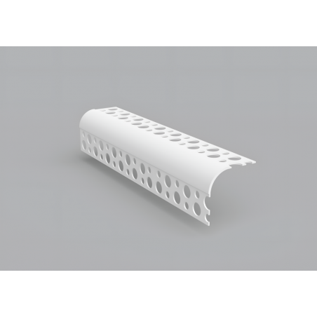 Perfil em PVC p/Remate Canto Redondo 40mm
