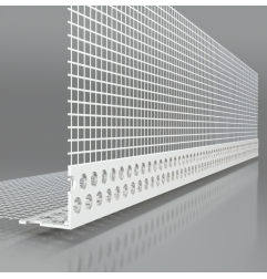 Perfil PVC com Rede Angulo Interior