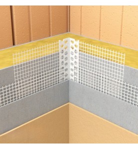 Perfil PVC com Rede Angulo Interior